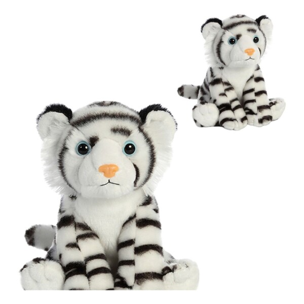 Peluche Tigre Albino Blanco Aurora Juguete Felpa Suave Peluche Tigre Albino Blanco Aurora Juguete Felpa Suave