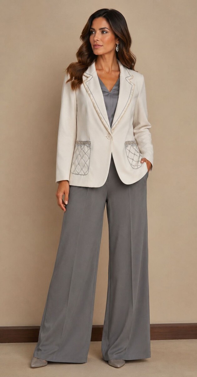 BLAZER FELICIA - Marfil 