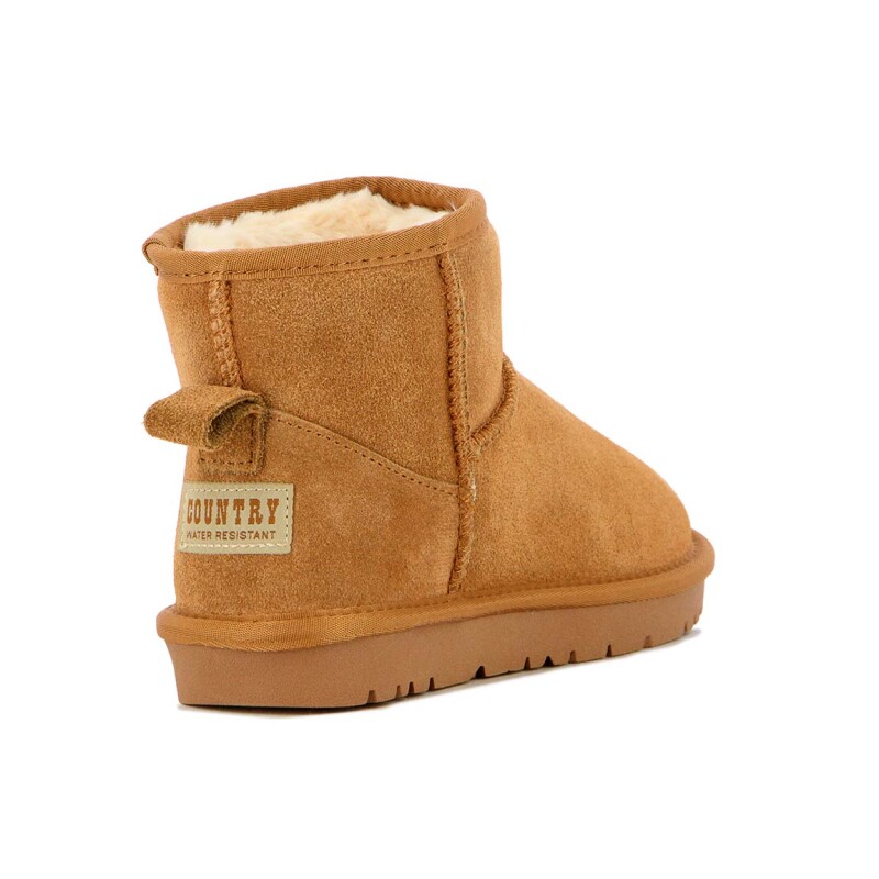 Country Pantubota Cuero Suede / Water-Resistant – Dama – Camel Camel