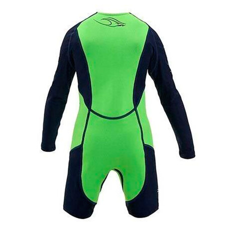Aqua Sphere - Traje de Neopreno Niño Unisex Stingray Core Warmer SJ21431042 - Verde / Azul Navy. 2. 001