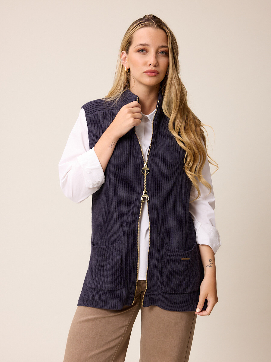 CHALECO NUMAIAN POLANCO - Azul 