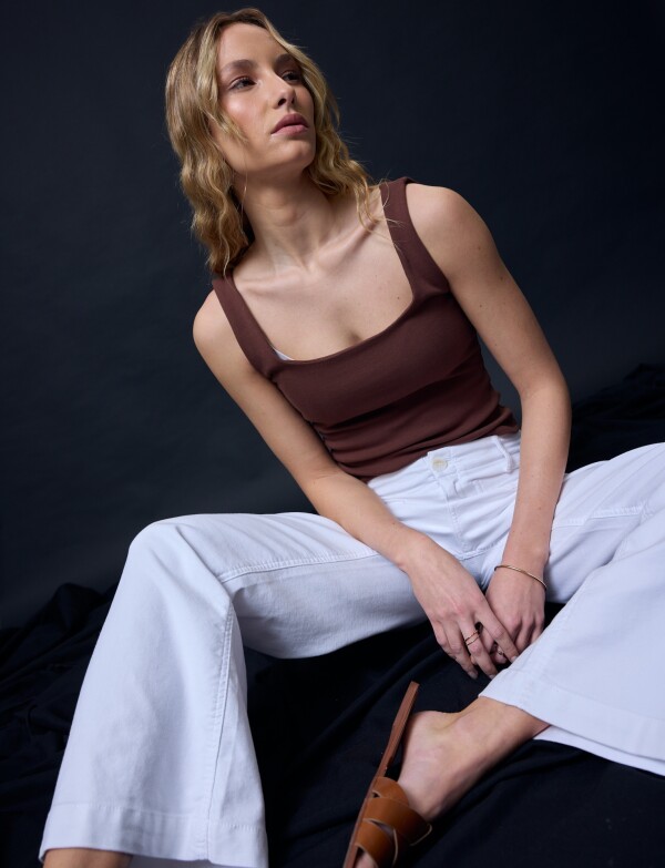 Jean Wide Leg BLANCO