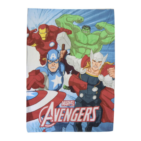 Frazada Infantil 120 x 160 cm Avengers