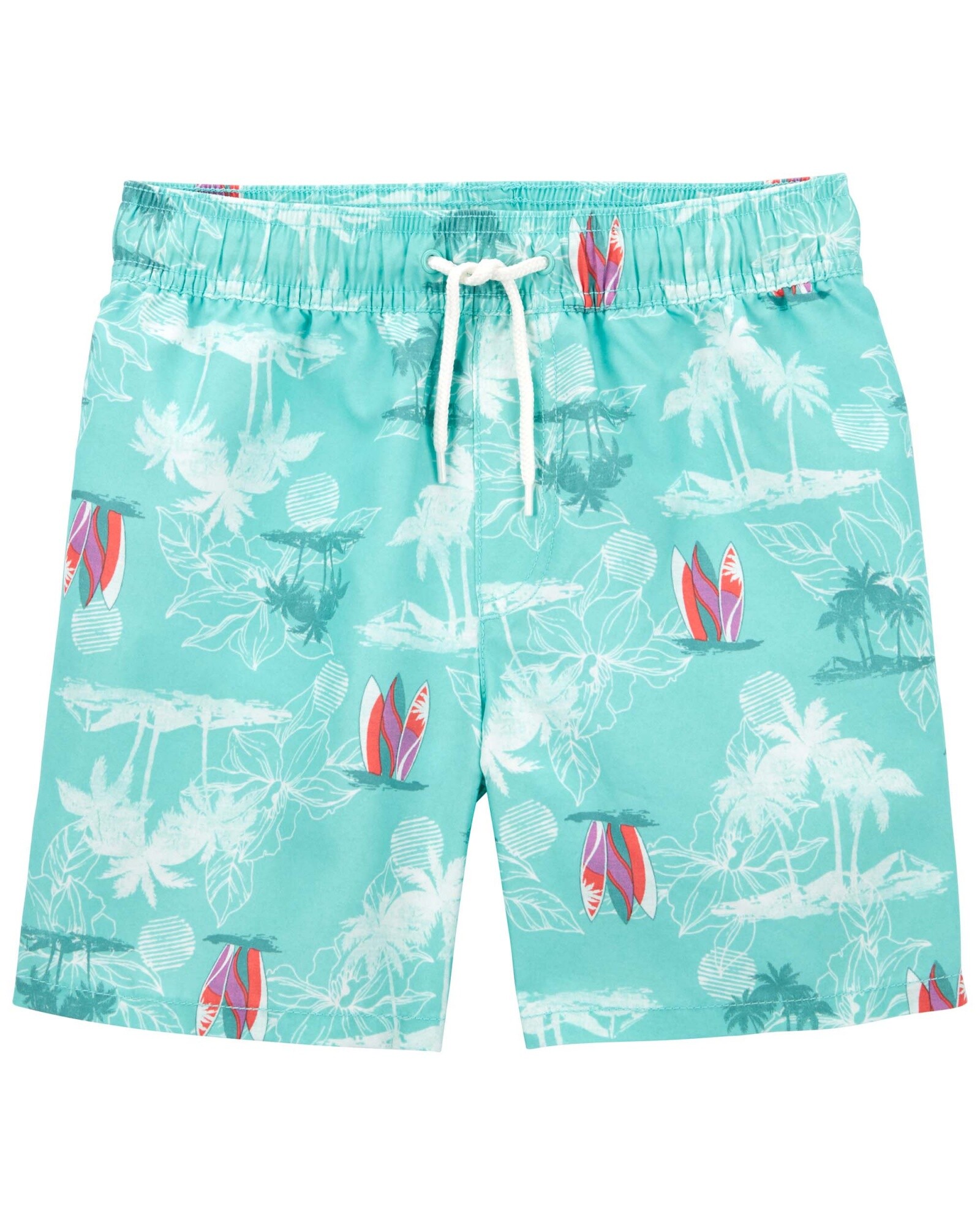 Short de baño con protección UPF 50+ diseño surf Sin color