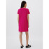 V-FRCH SS GAP LOGO DRESS BRIGHT BEET