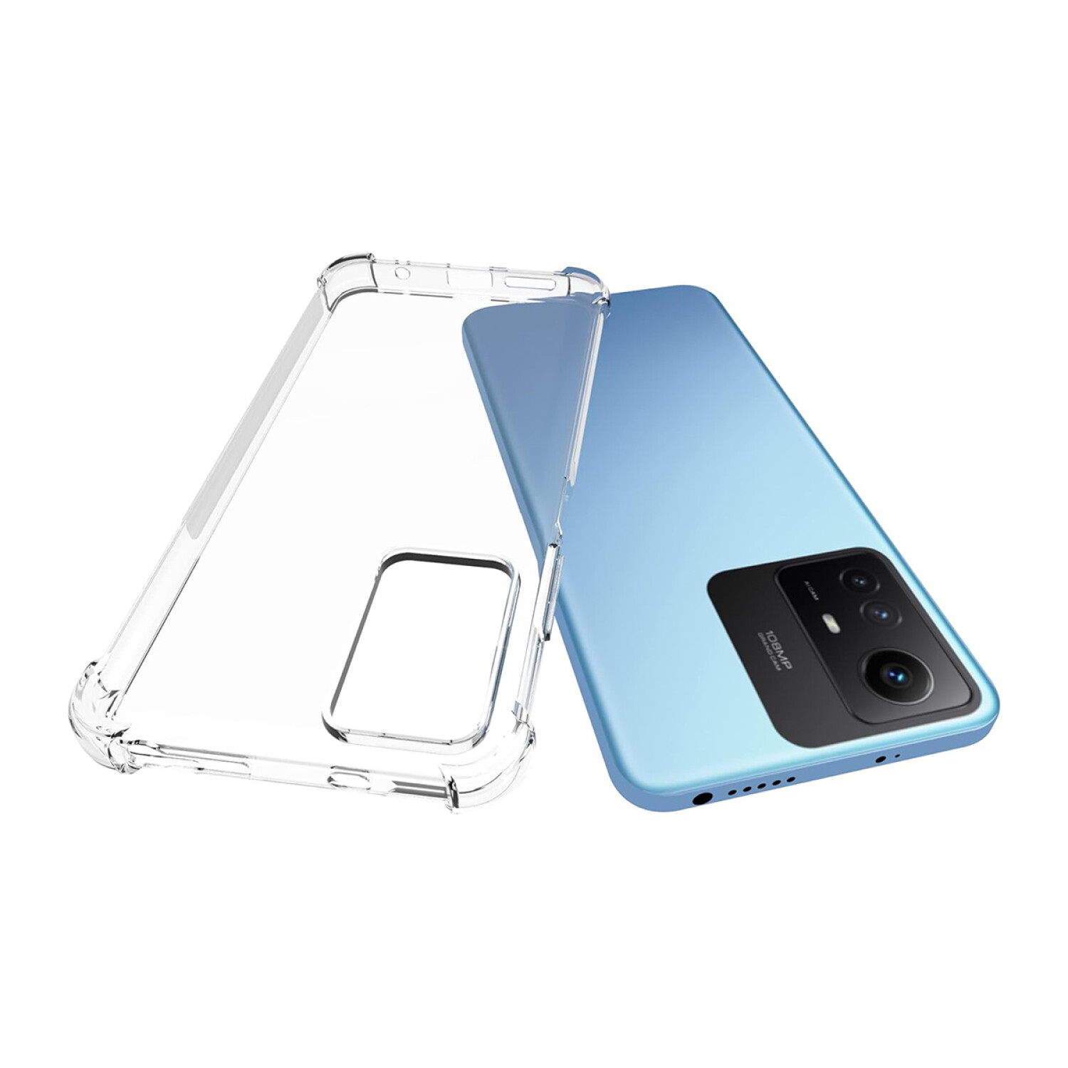 Protector TPU Alto Impacto para Xiaomi Redmi Note 12 Pro - Transparente —  Cover company