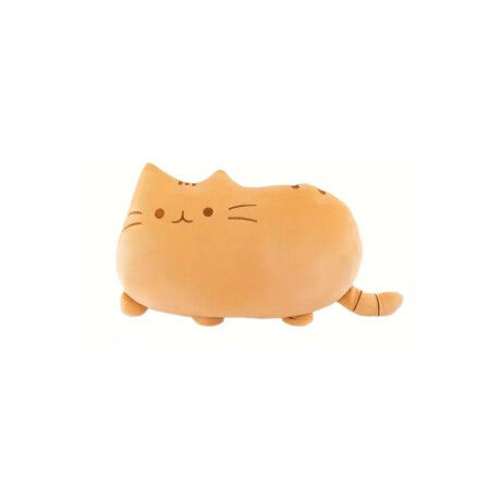 Almohadón de peluche con forma de gatito Marrón