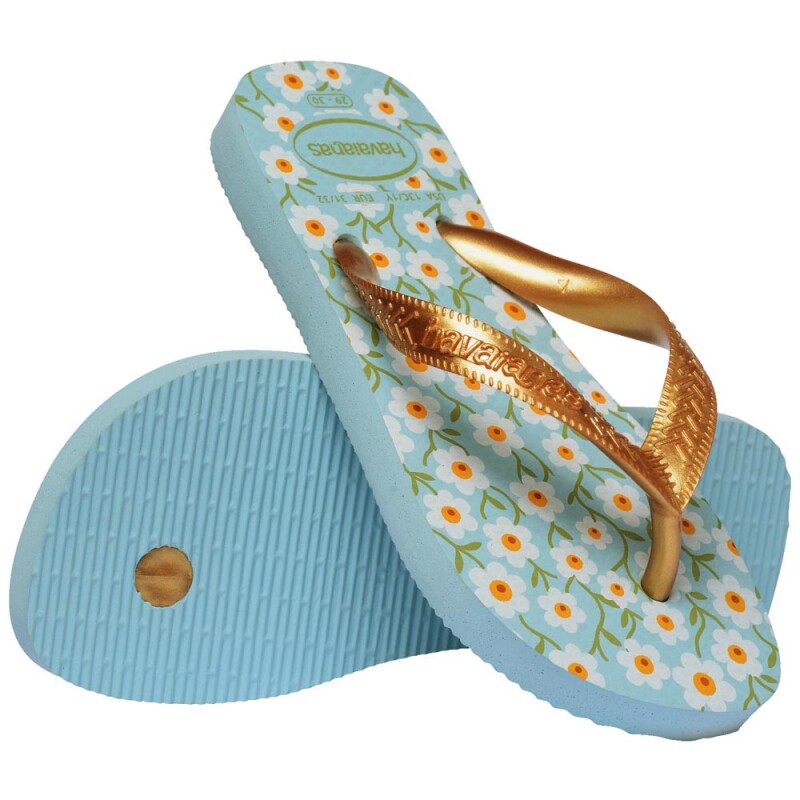 Sandalias Havaianas Kids Flores FC Niños Azul Maceió