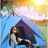 Carpa Automática Autoarmable Capacidad 3 a 4 Personas AZUL