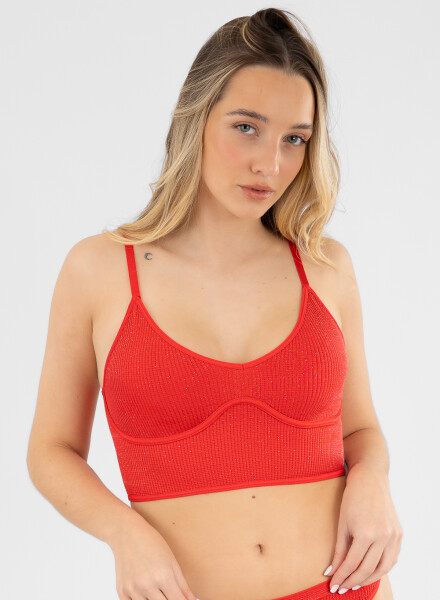 Top largo romero Fuchsia