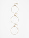 Pulseras Flexibles Sets Special Price Set De Pulseras Flexibles De Metal - Dorado