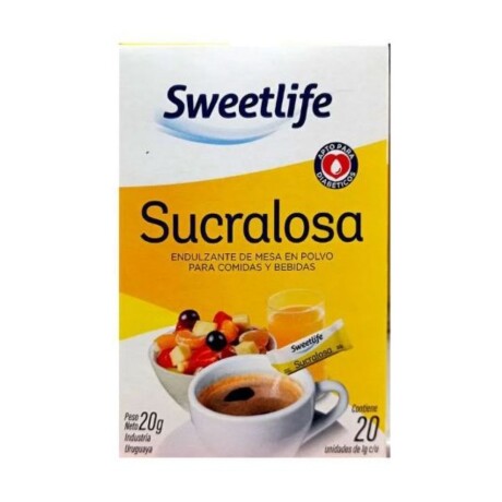 EDULCORANTE SWEETLIFE X 20 SOBRES EDULCORANTE SWEETLIFE X 20 SOBRES