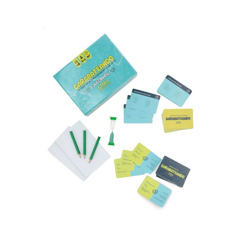 Juego de caja para dibujar y actuar Garabateando Juego de caja para dibujar y actuar Garabateando