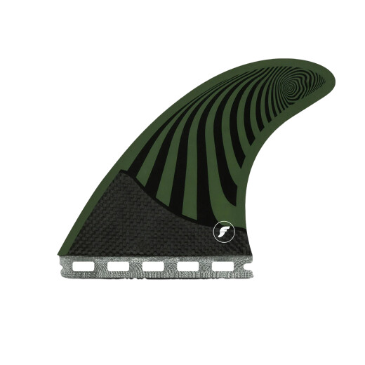 Quilla Futures Pyzel Medium Green/Red Quilla Futures Pyzel Medium Green/Red