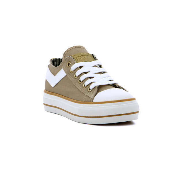Pony Calzado Plataforma Casual Classic Women - Beige Beige