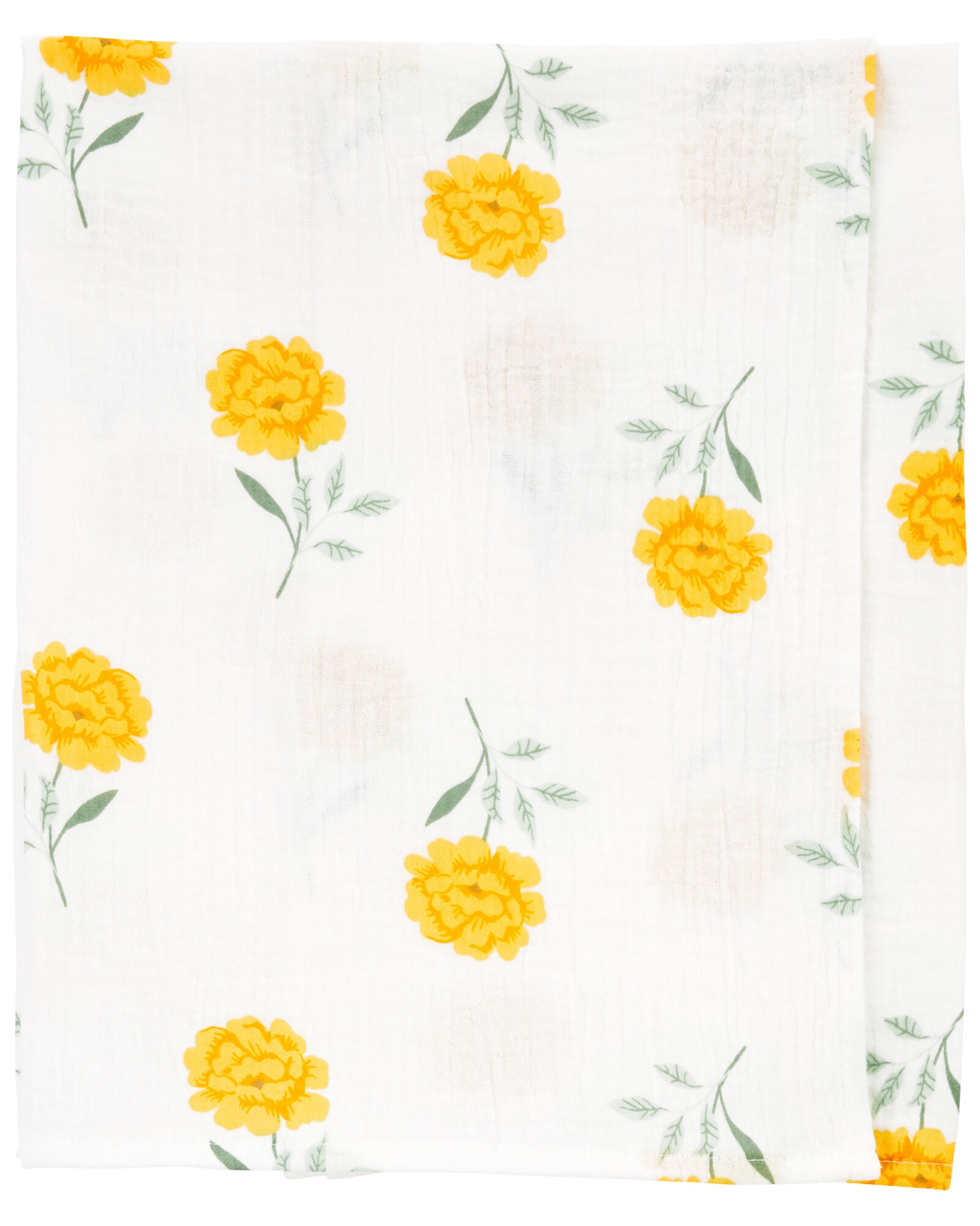 Manta de gasa, diseño floral Manta de gasa, diseño floral
