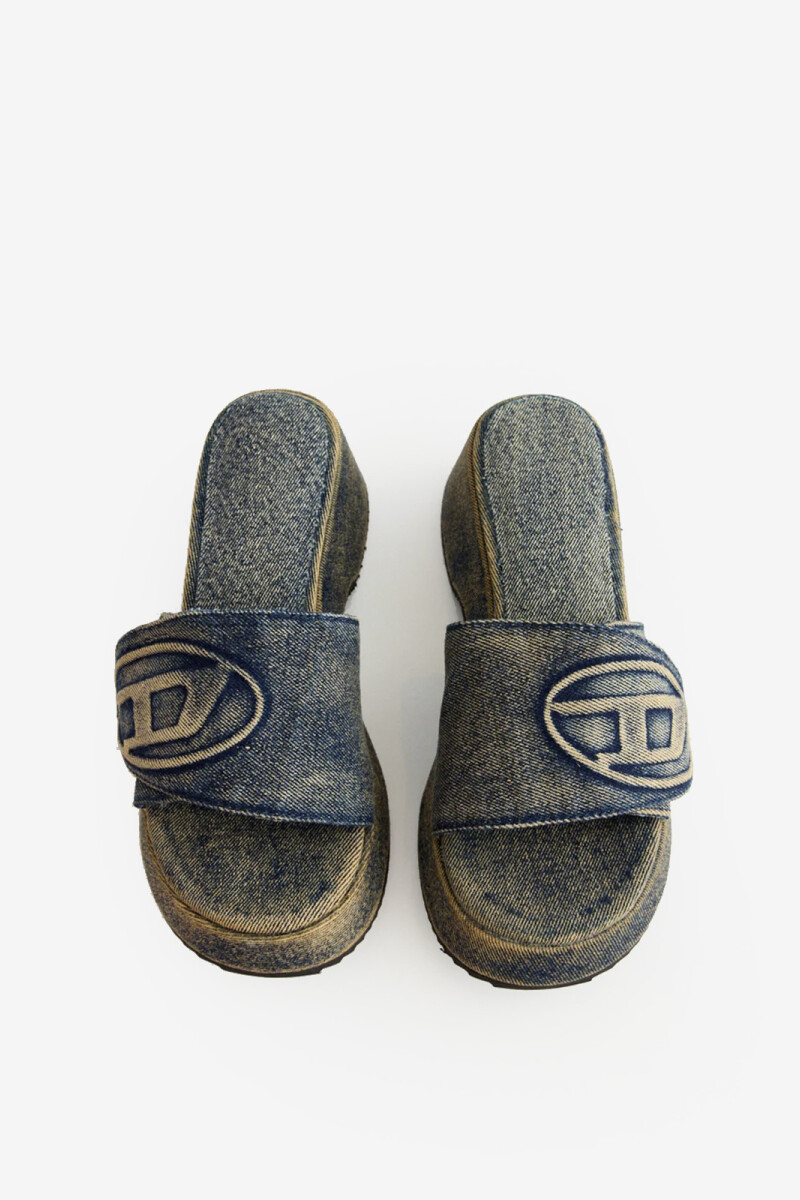 SA-OVAL D PF W SANDALIAS Denim