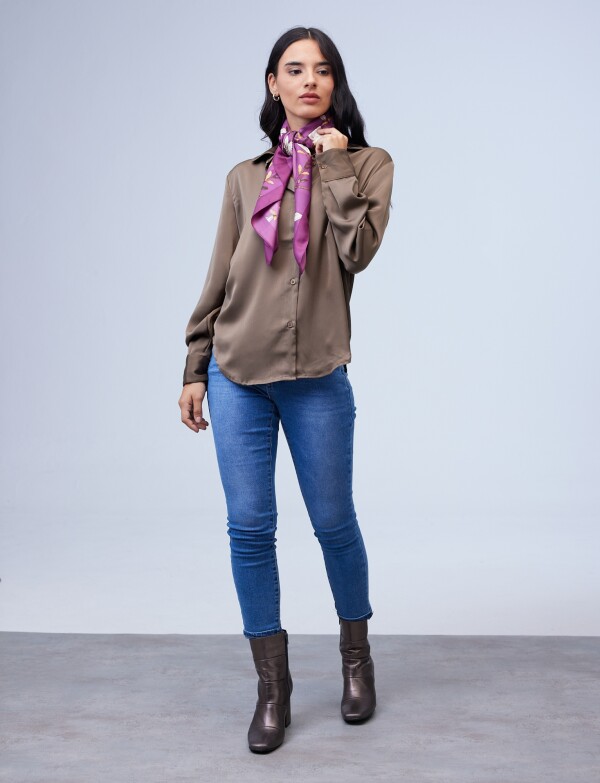 Pashmina Flores VIOLETA