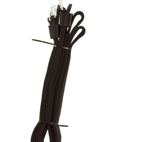 Estriberas de cinta Negra
