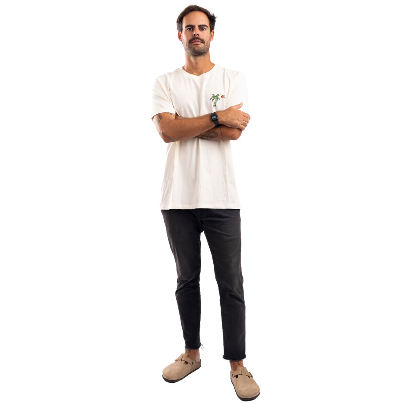 Remera La Isla Elementos - Vintage white Remera La Isla Elementos - Vintage white