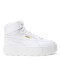 Championes de Mujer Puma Karmen Rebelle Mid Blanco - Dorado