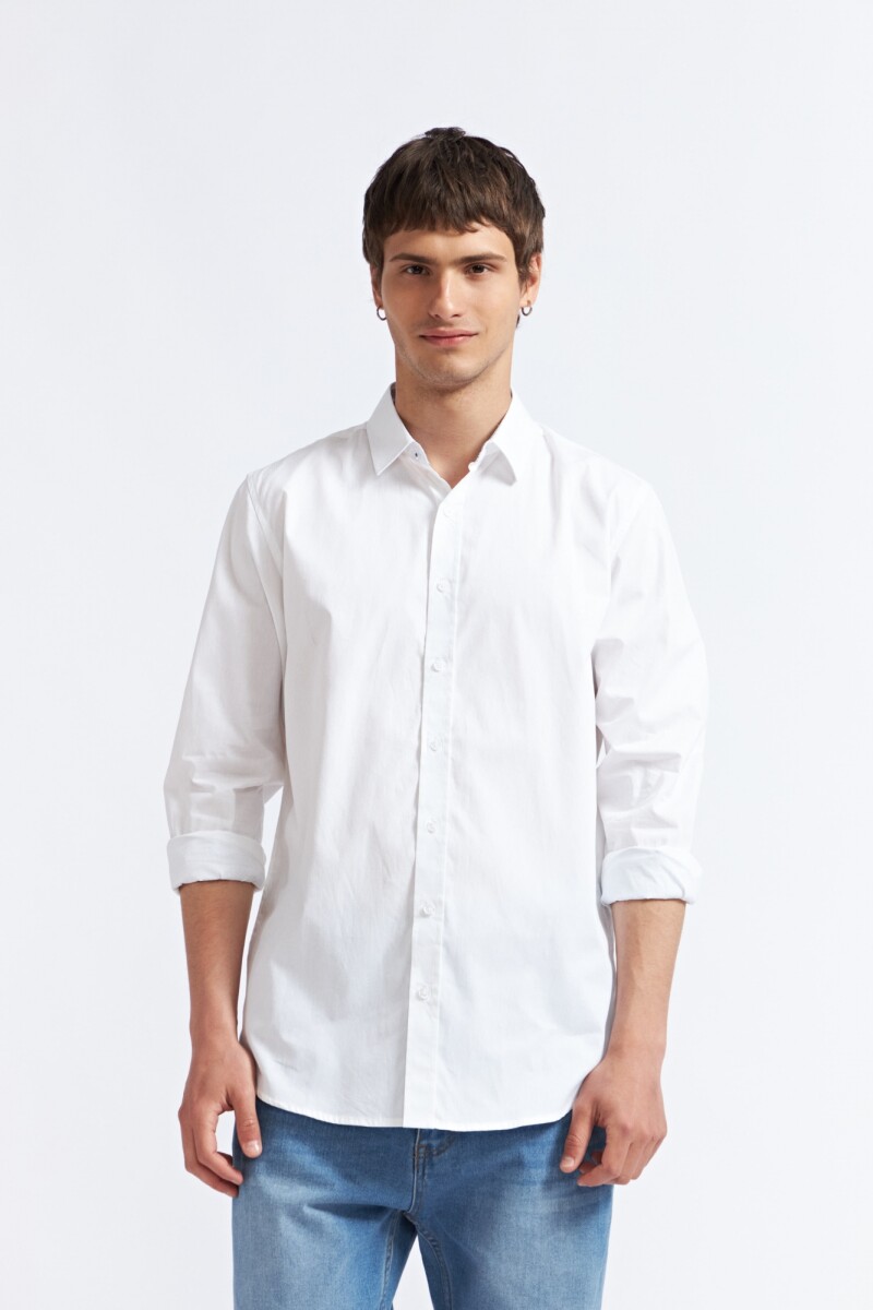 CAMISA NIAS - BLANCO 