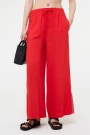 PANTALÓN AMPLIO Rojo