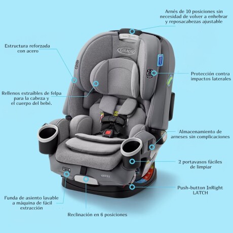 4EVER DLX de 0 a 54 KG GRACO 4EVER DLX de 0 a 54 KG GRACO