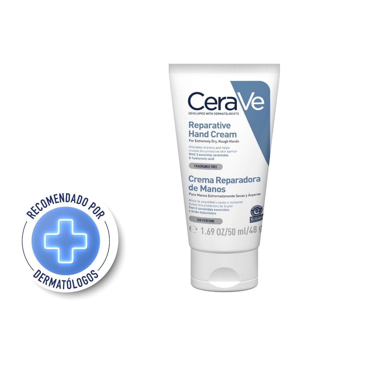 Cerave Crema De Manos Reparadora 50 Ml. 