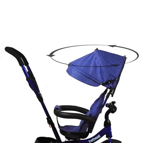 Triciclo Bebesit 360 con Asiento Giratorio AZUL