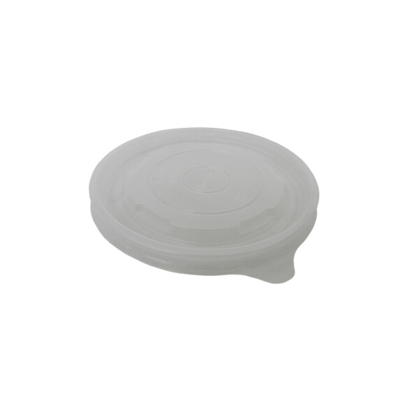TAPA PP PLANA POTE 16OZ TRANSPARENTE