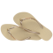 Sandalias de Mujer Havaianas Slim GLitter II Beige Arena