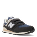 Championes de Niños New Balance Running Inspired Gris - Azul