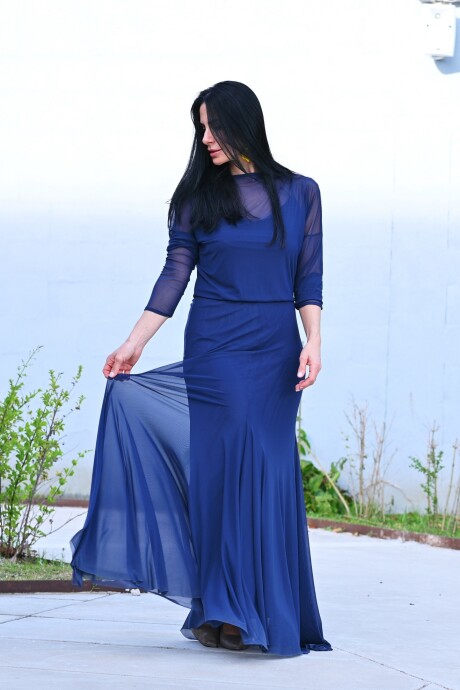 Vestido Lucille Azul