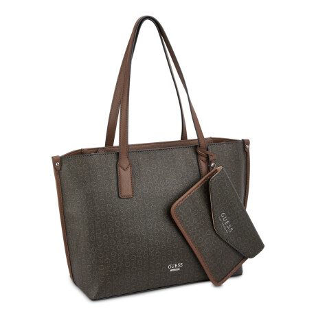 Cartera Guess Merrick Grande Marrón 0