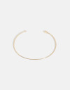 Pulseras Rígidas Strass Pulsera Con Dije De Estrella - Dorado