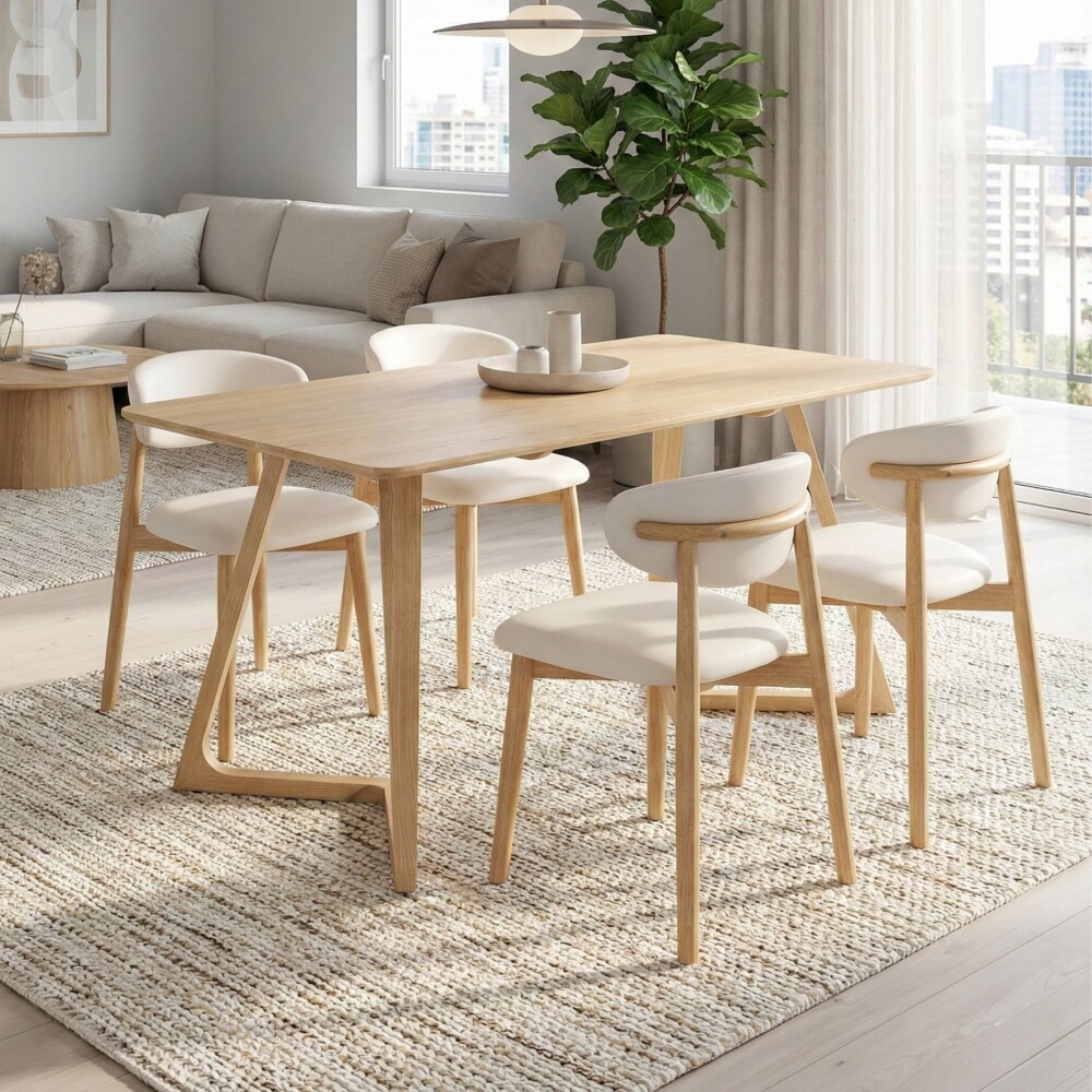 Silla de comedor de madera Moderna - Caliza Silla de comedor de madera Moderna - Caliza