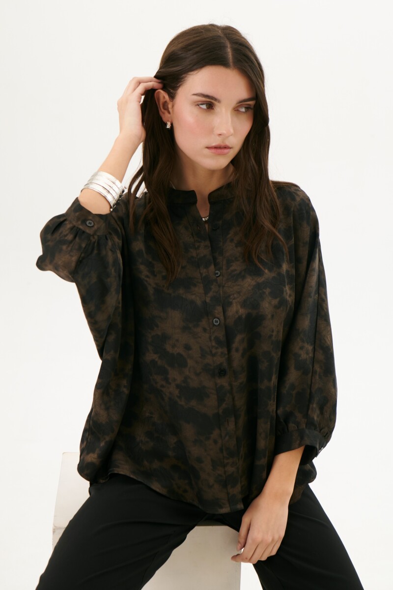 CAMISA MADISON COBRE CHOCOLATE