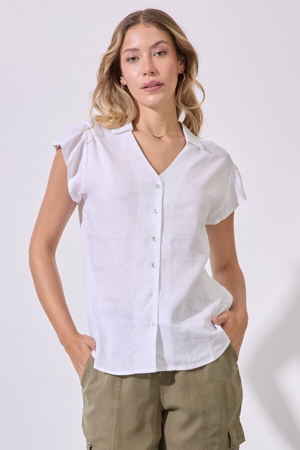 Camisa Lino CRUDO