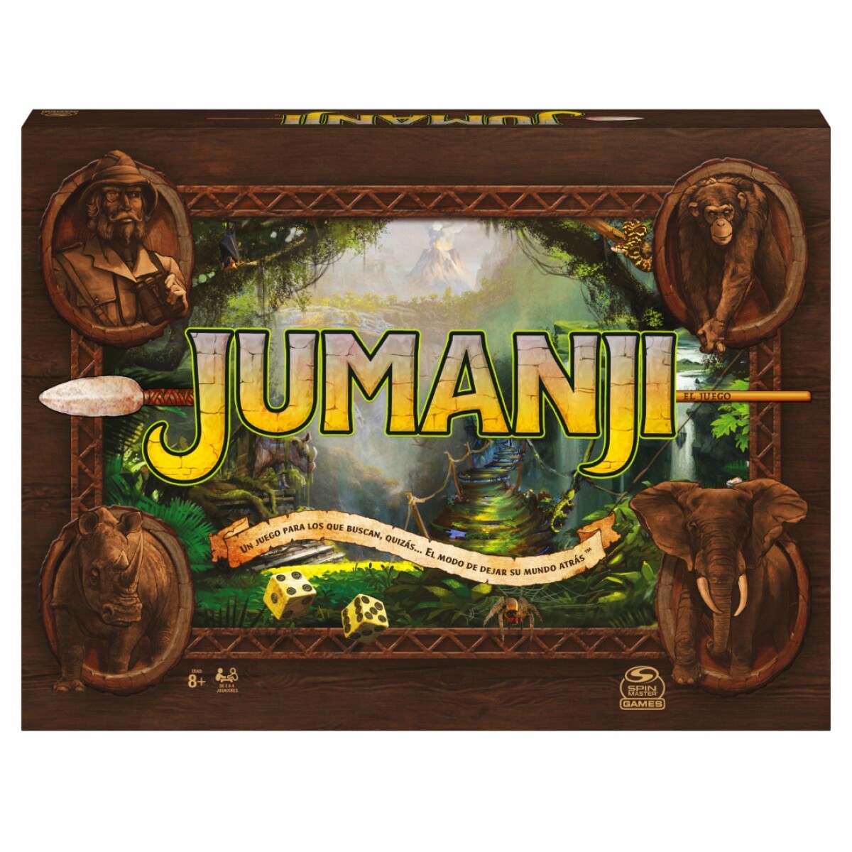 Juegos de Mesa Jumanji en Español 33610 