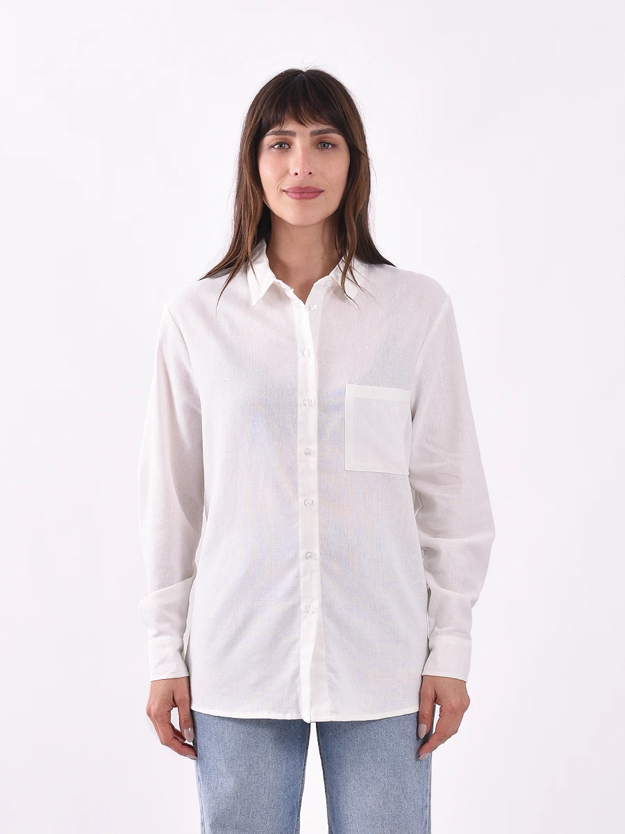 CAMISA CORONA - BLANCO 