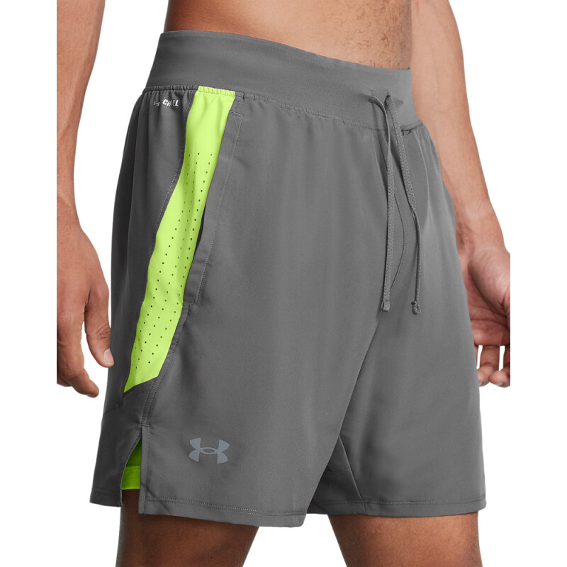 UA LAUNCH PRO 2n1 7'' SHORTS-BLU GRY-026