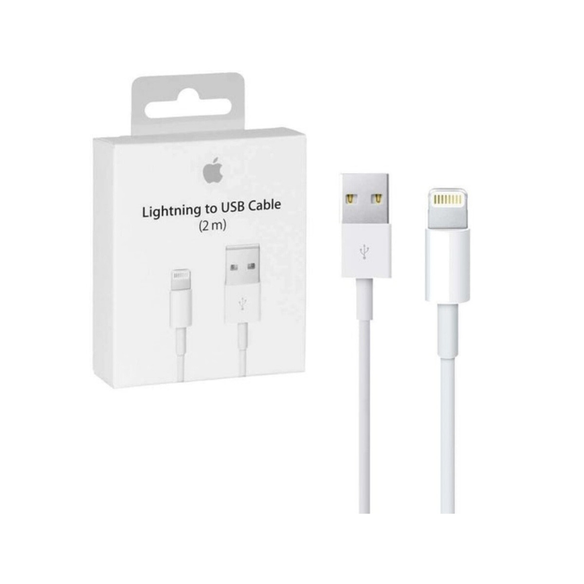 CAJA ABIERTA- Cable de datos Apple Original Lightning 2m 