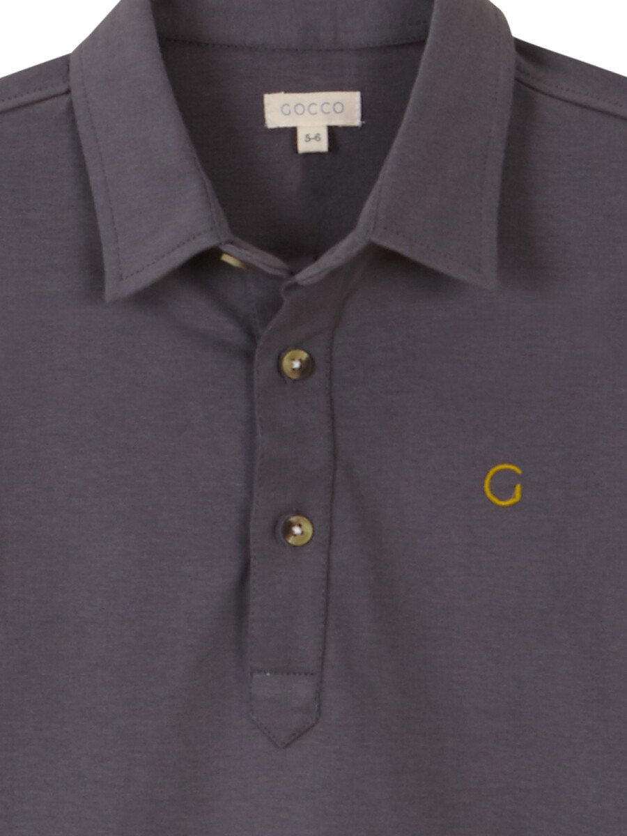 Camisa Polo Azul Pato