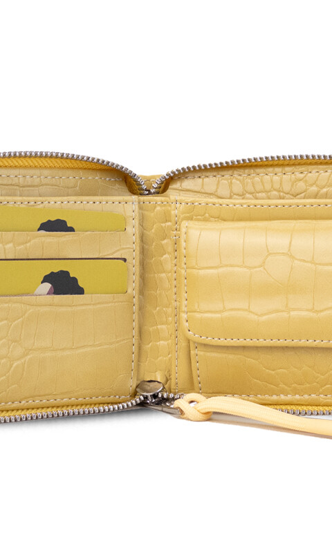 BILLETERA CANDELA CROCO MAÍZ