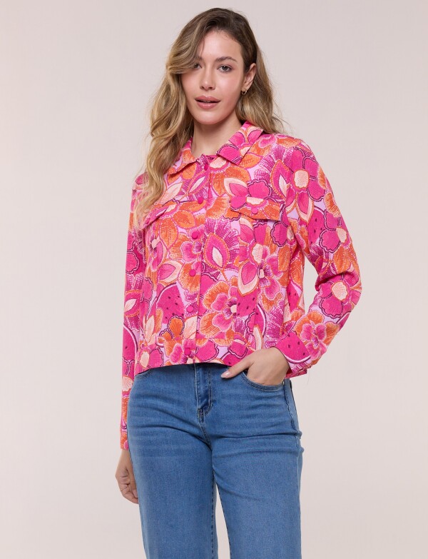 Camperita Liviana Print FUCSIA/MULTI