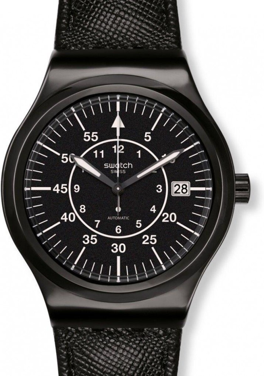 Reloj Swatch Fashion Silicona Negro 