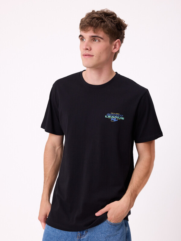 T-SHIRT YEOVAL RUSTY Negro
