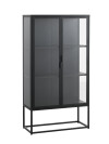 Vitrina VIRUM 2 puertas negro Vitrina VIRUM 2 puertas negro