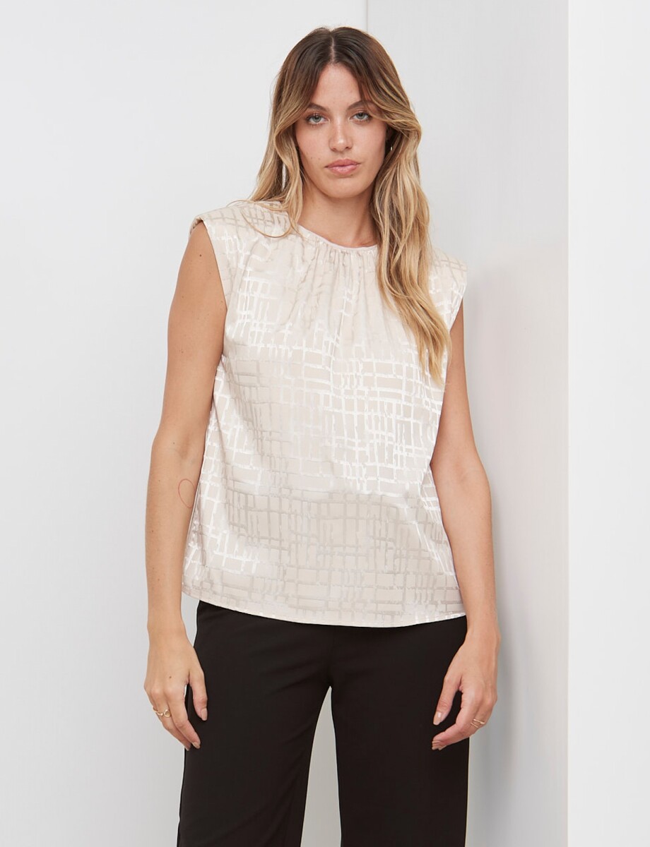 Blusa Labrada - Beige 
